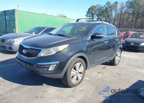 2016 Kia Sportage Ex z USA, uszkodzony, nr VIN KNDPCCAC9G7851019